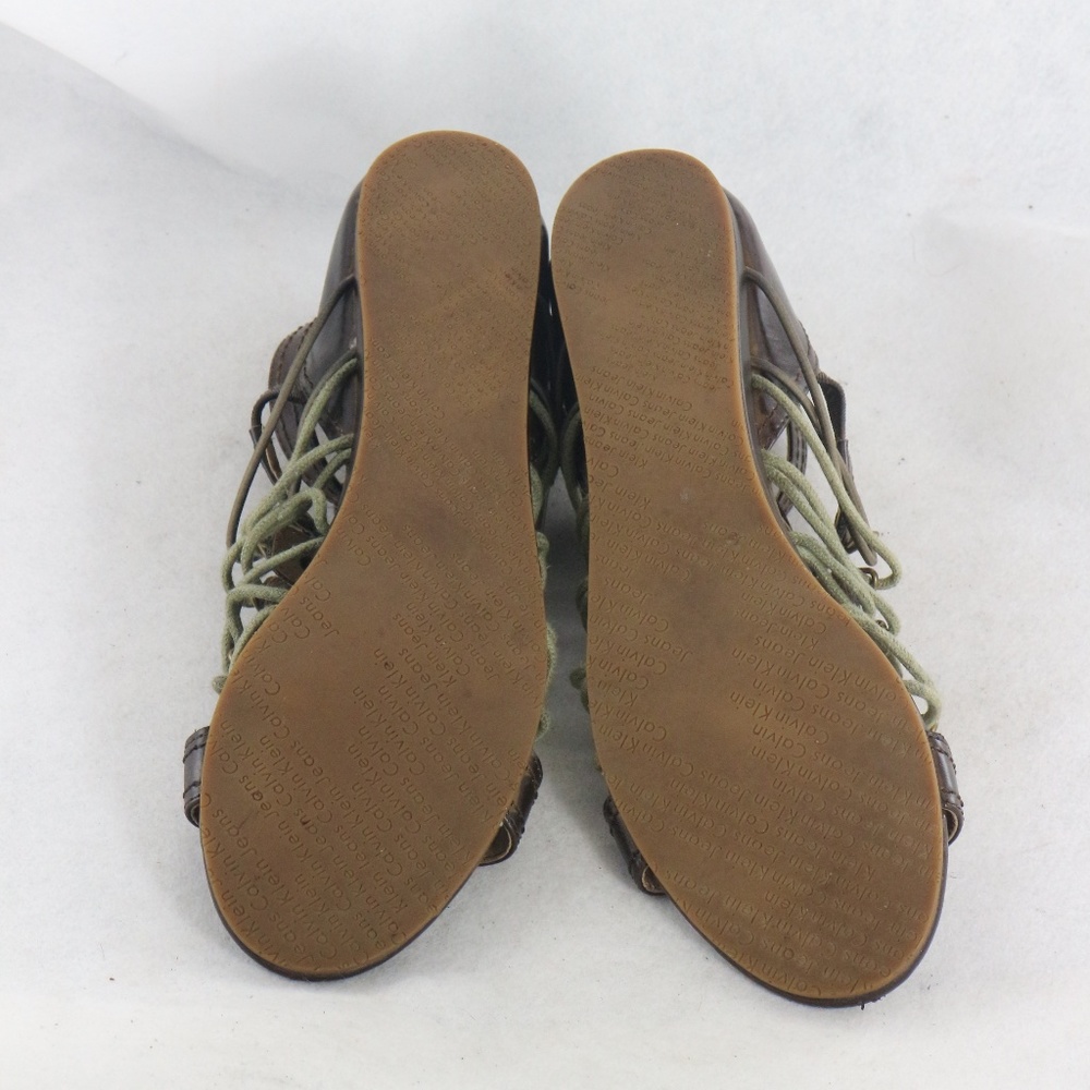 Calvin Klein Jeans Linda Gladiator Sandals - Picture 8 of 8